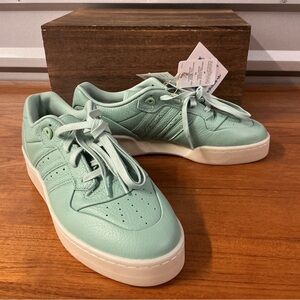 Adidas Originals Men Rivalry Lux Low Mint Leather Shoe IF7185 Size 11